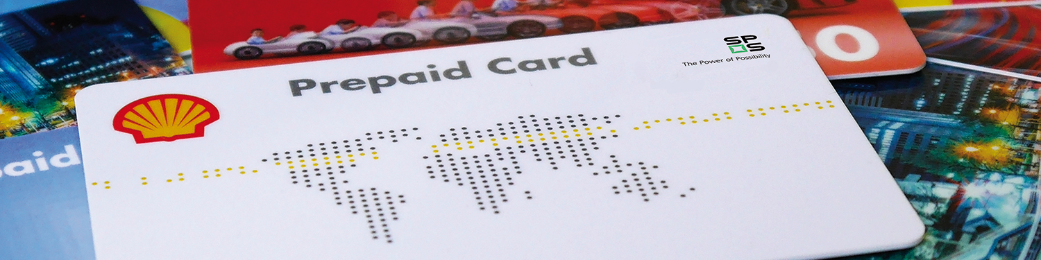 Header Shell Prepaid Card Individuelle Karte